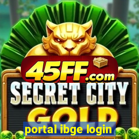 portal ibge login